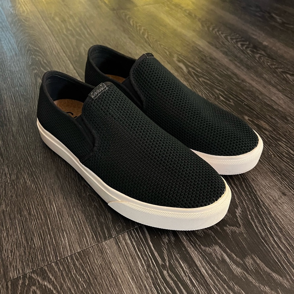 Clae Porter Knit Shoe Men’s Size 10 Black/Eggnog